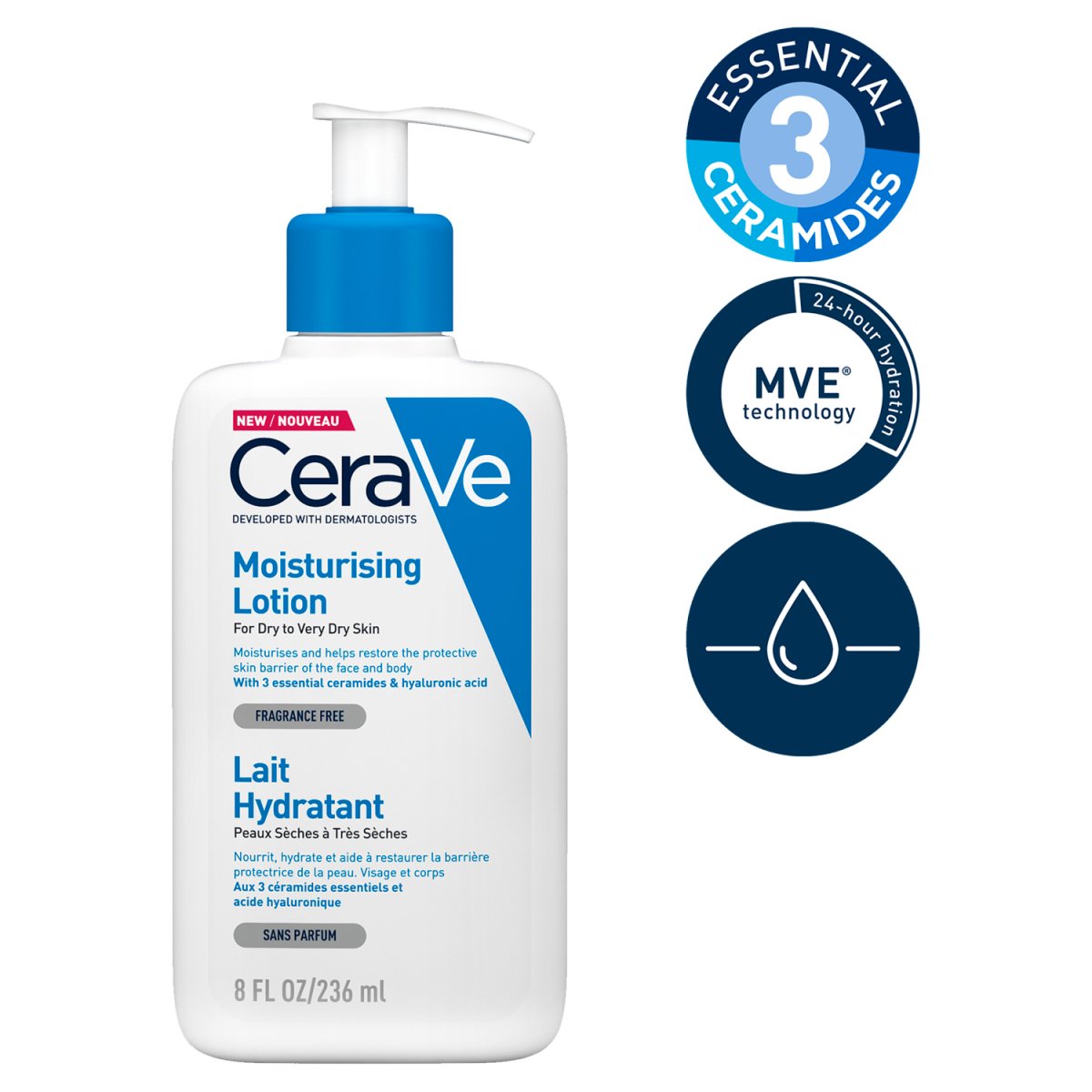 Cerave 236ml Moisturising Lotion - Intamarque - Wholesale 3337875597210