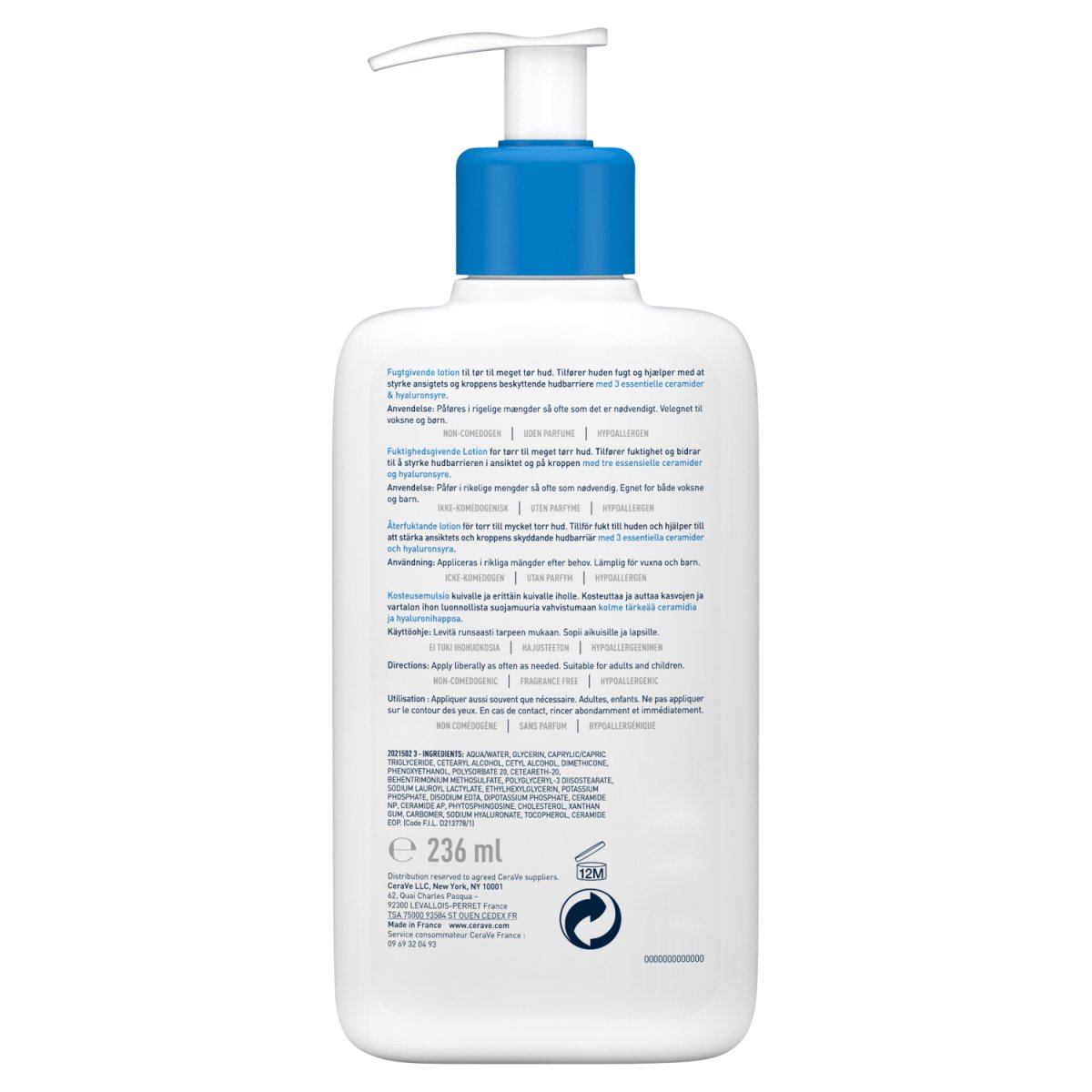 Cerave 236ml Moisturising Lotion - Intamarque - Wholesale 3337875597210