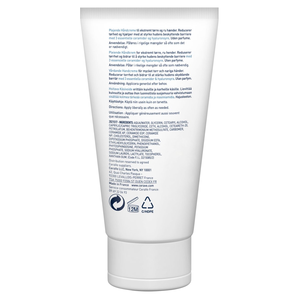 Cerave Reparative Hand Cream