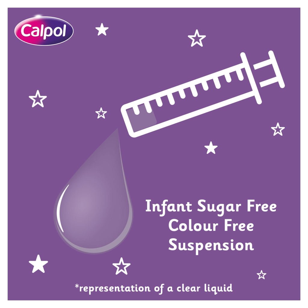 Calpol Infant Colour Free Sugar Free Suspension MED - Intamarque - Wholesale 3574660418439