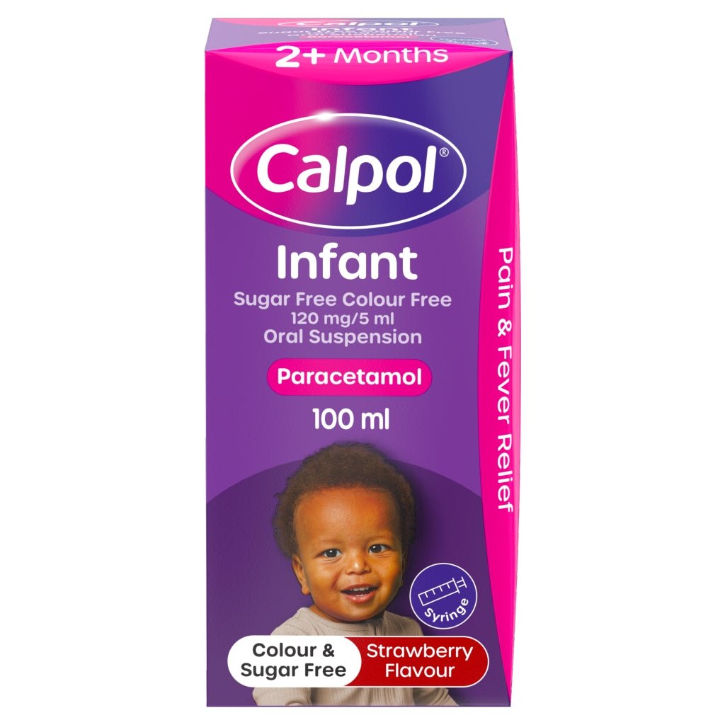 Calpol Infant Colour Free Sugar Free Suspension MED - Intamarque - Wholesale 3574660418439