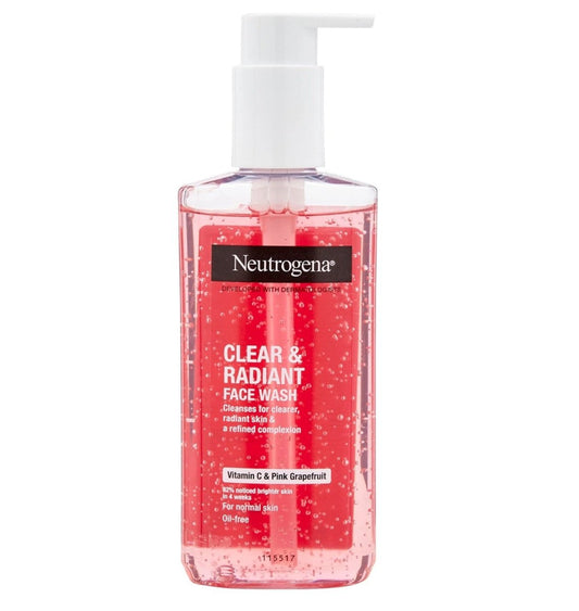 Neutrogena Visibly Clear Pink Facial Wash 200ml Grapefruit