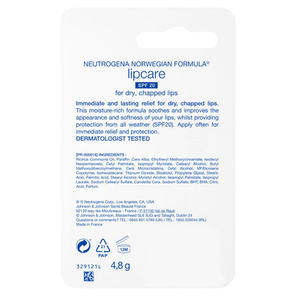 Neutrogena Norwegian Formula 4.8G Lipstick Balm