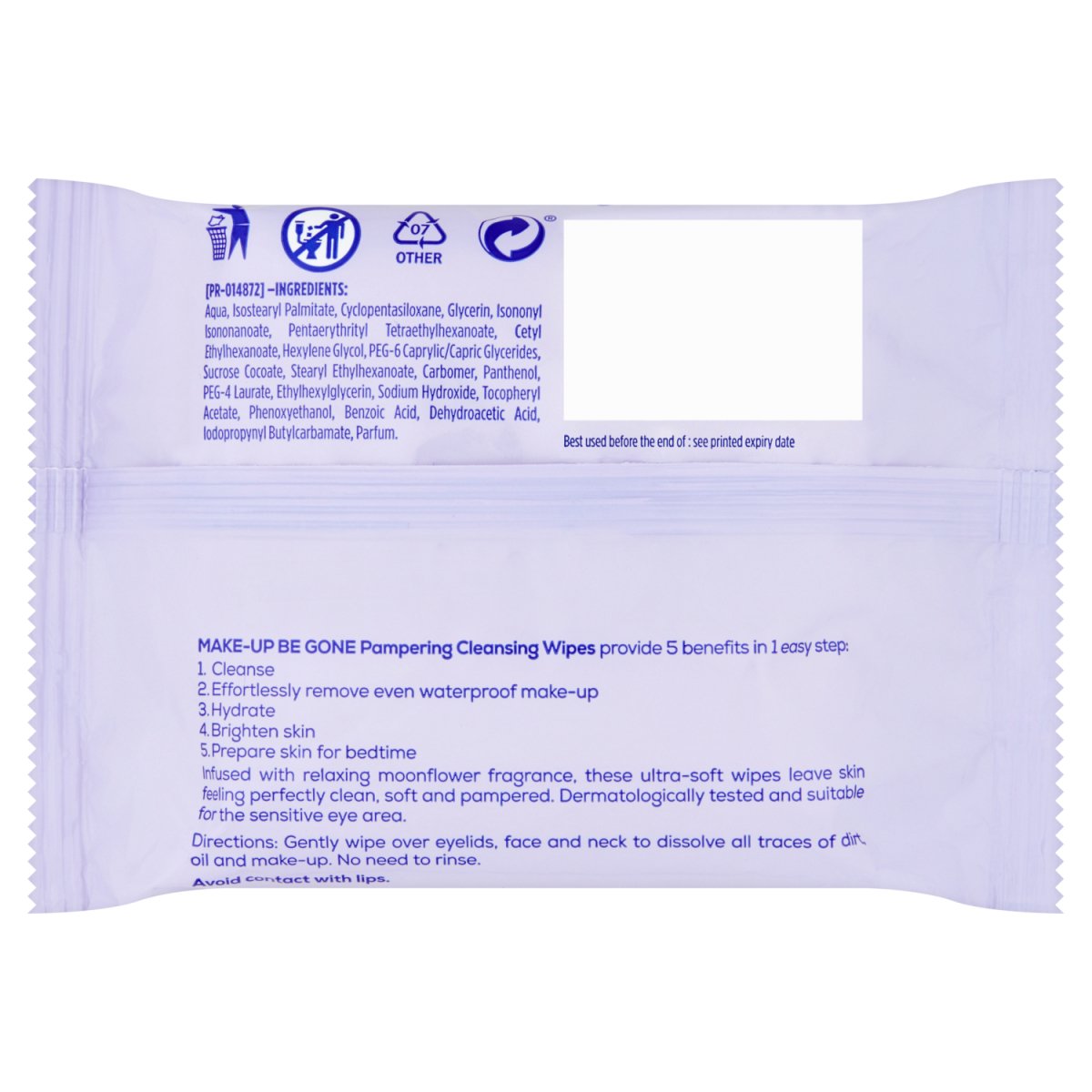 Johnsons Face Care Wipes Pampering All Skin Types - Intamarque - Wholesale 3574661087108