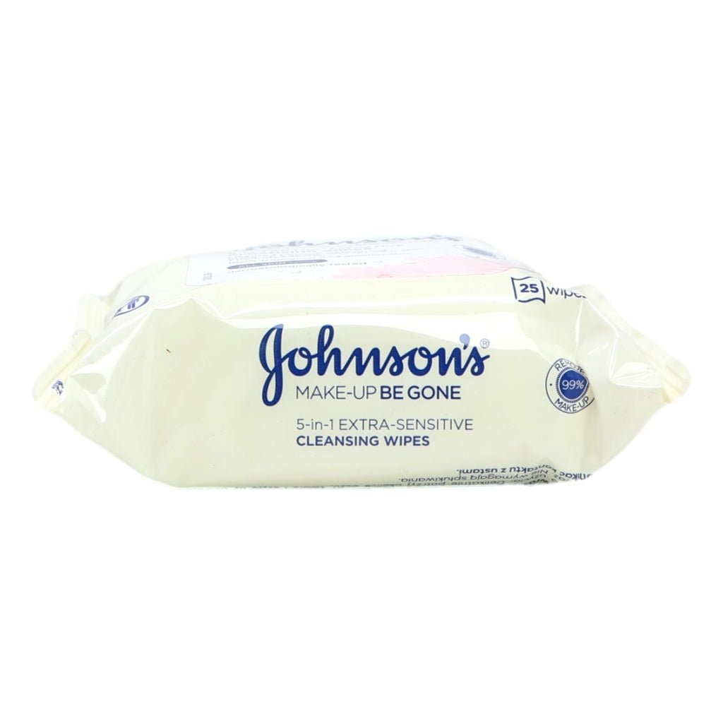 Johnsons Wipes Makeup Be Gone Ex Sensitive