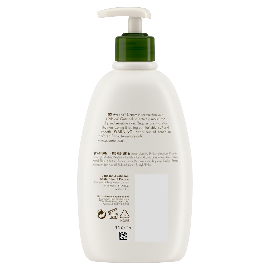 Aveeno Cream 500ml Moisturising
