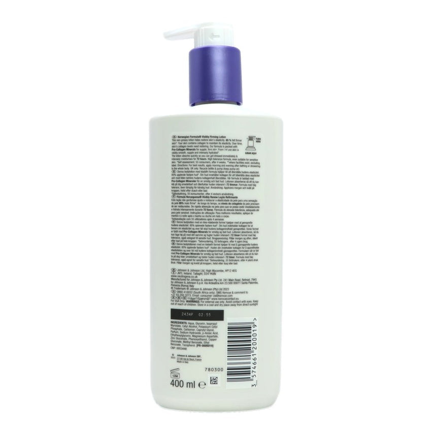 Neutrogena Body Lotion 400ml Visibly Renew