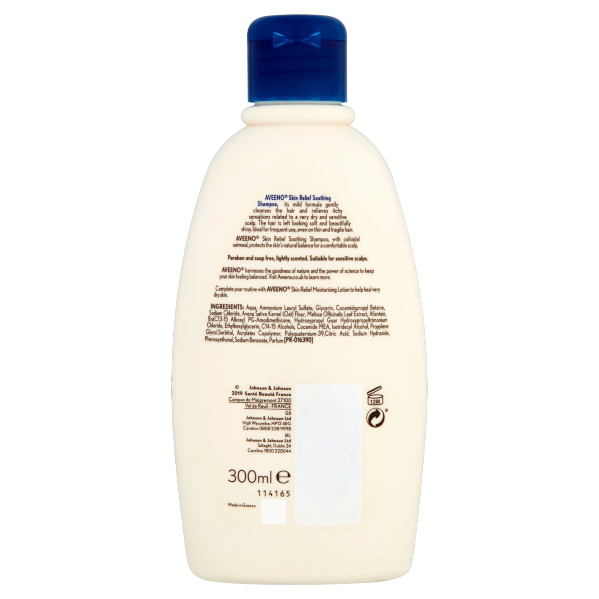 Aveeno Skin Relief Shampoo 300Ml (MED)