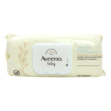 Aveeno Baby Daily Care Wipes 72S - Intamarque - Wholesale 3574661264912