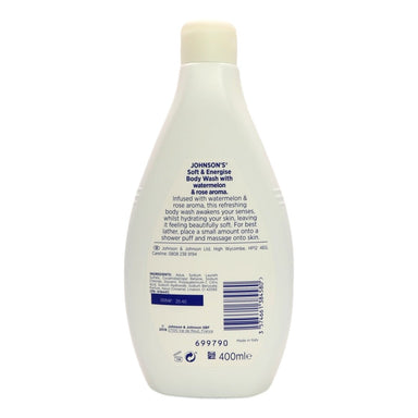 Johnsons Body Wash 400ml Energise - Intamarque - Wholesale 3574661384580