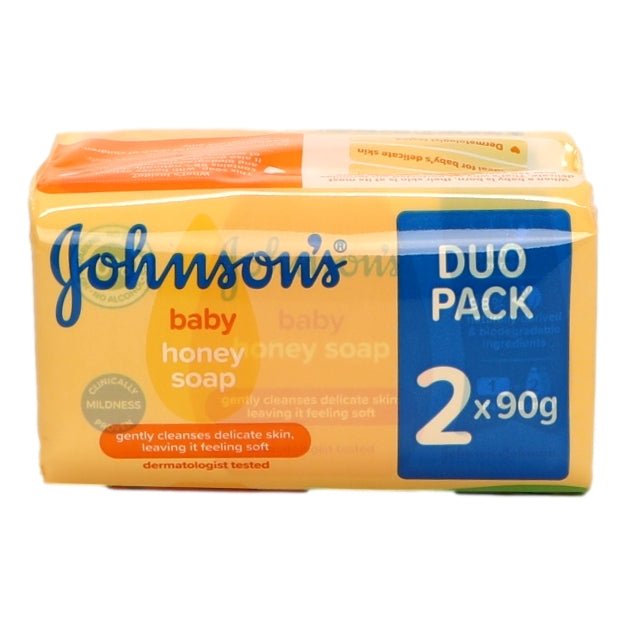 Johnsons Baby Honey Soap 2pk