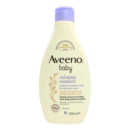 Aveeno Baby Calming Comfort Bedtime Bath and Wash