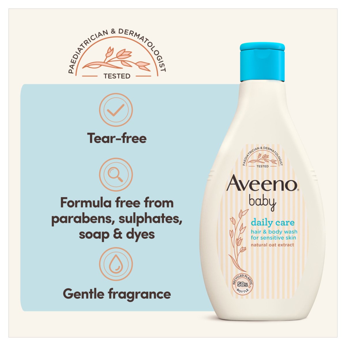 Aveeno Baby Daily Care Hair and Body Wash - Intamarque - Wholesale 3574661653457