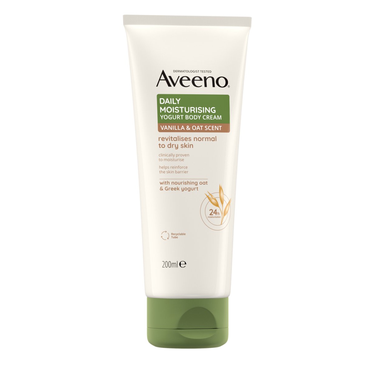 Aveeno Daily Moistursing Lotion Tube Vanilla & Oat 200ml - Intamarque - Wholesale 3574661705248