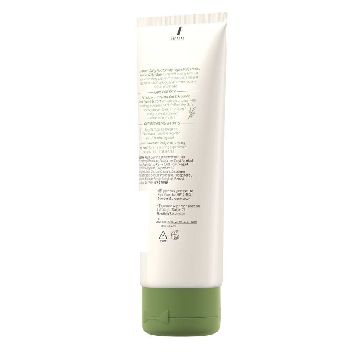 Aveeno Daily Moistursing Lotion Tube Vanilla & Oat 200ml - Intamarque - Wholesale 3574661705248