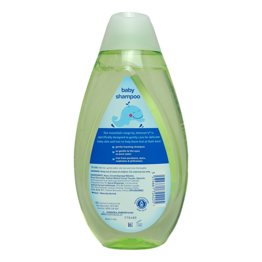 Johnsons Baby Essentials Shampoo 500ml