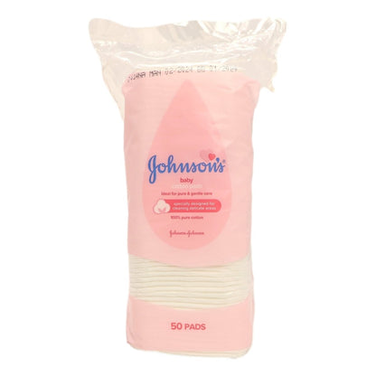 Johnsons Baby Cotton Pads 50s