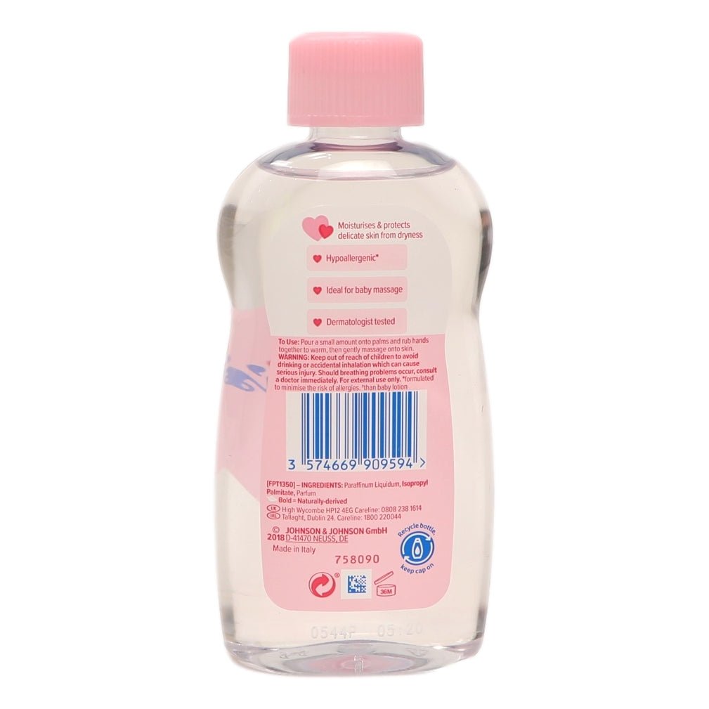 Johnsons Baby Oil Regular 200ml