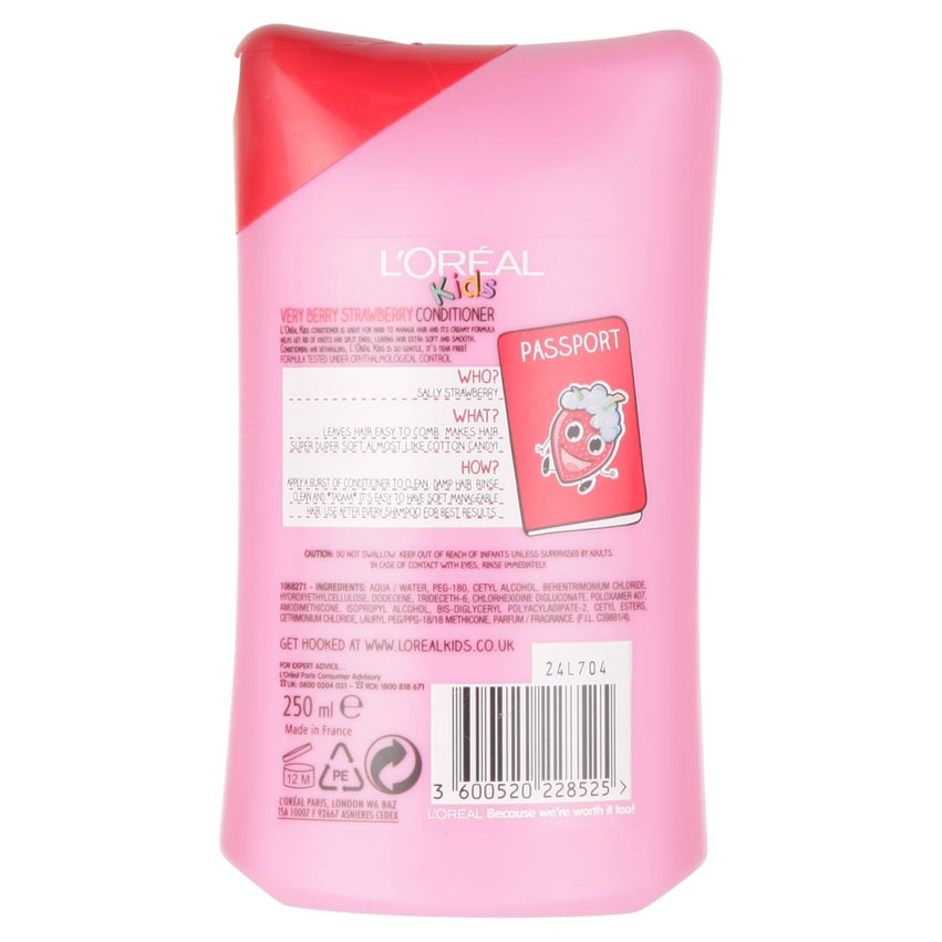 L'Oreal Kids Conditioner 250ml So Strawberry