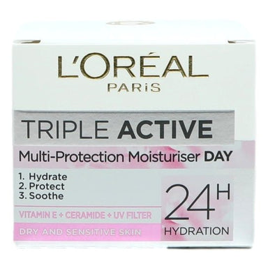 L'Oreal Dermo Expertise Triple Action Day Pot Dry to Sensitive - Intamarque - Wholesale 3600521719640