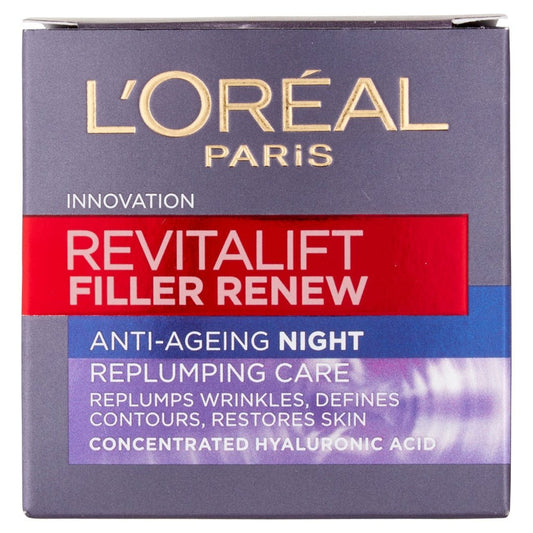 L'Oreal Revitalift Filler Renew Night Cream 50Ml