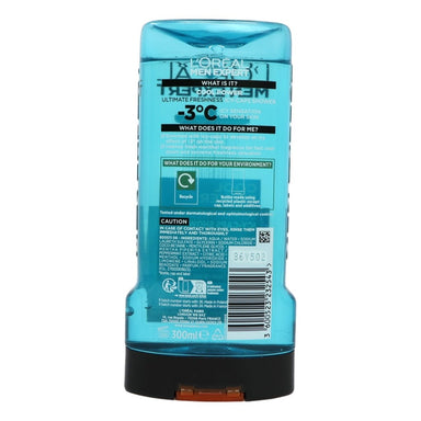 L'Oreal Men Expert Shower Gel 300ml Cool Power - Intamarque - Wholesale 3600523232543