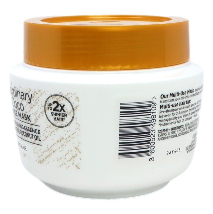 L'Oreal Elvive Mask Pot 300ml Extra Coconut Oil - Intamarque - Wholesale 3600523498109