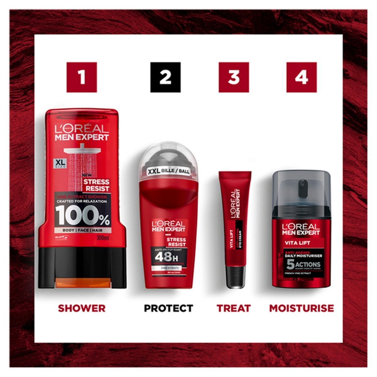 L'Oreal Men Expert Roll On 50ml Stress Resist