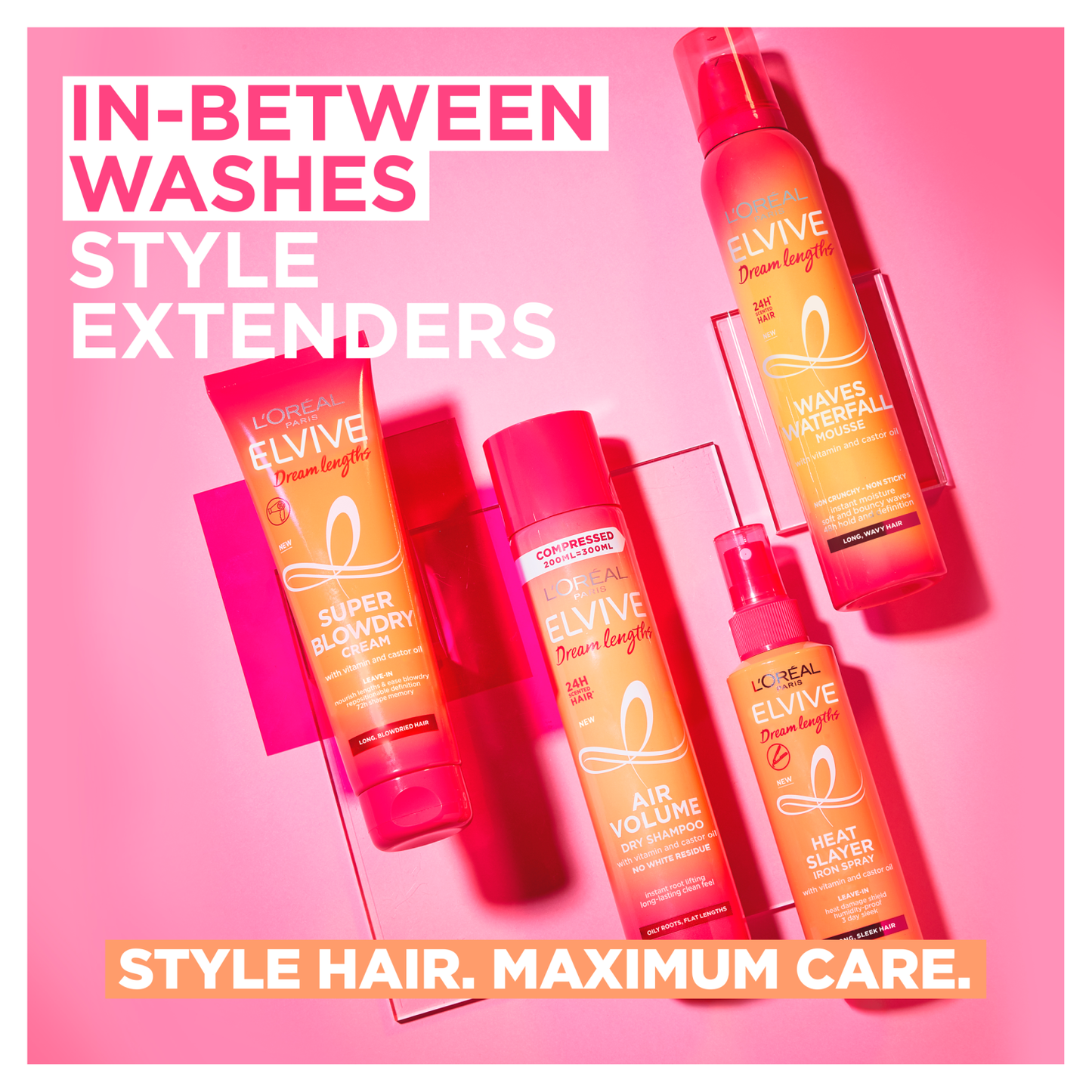 L'Oreal Elvive Dream Lengths Blowdry Cream 150ml