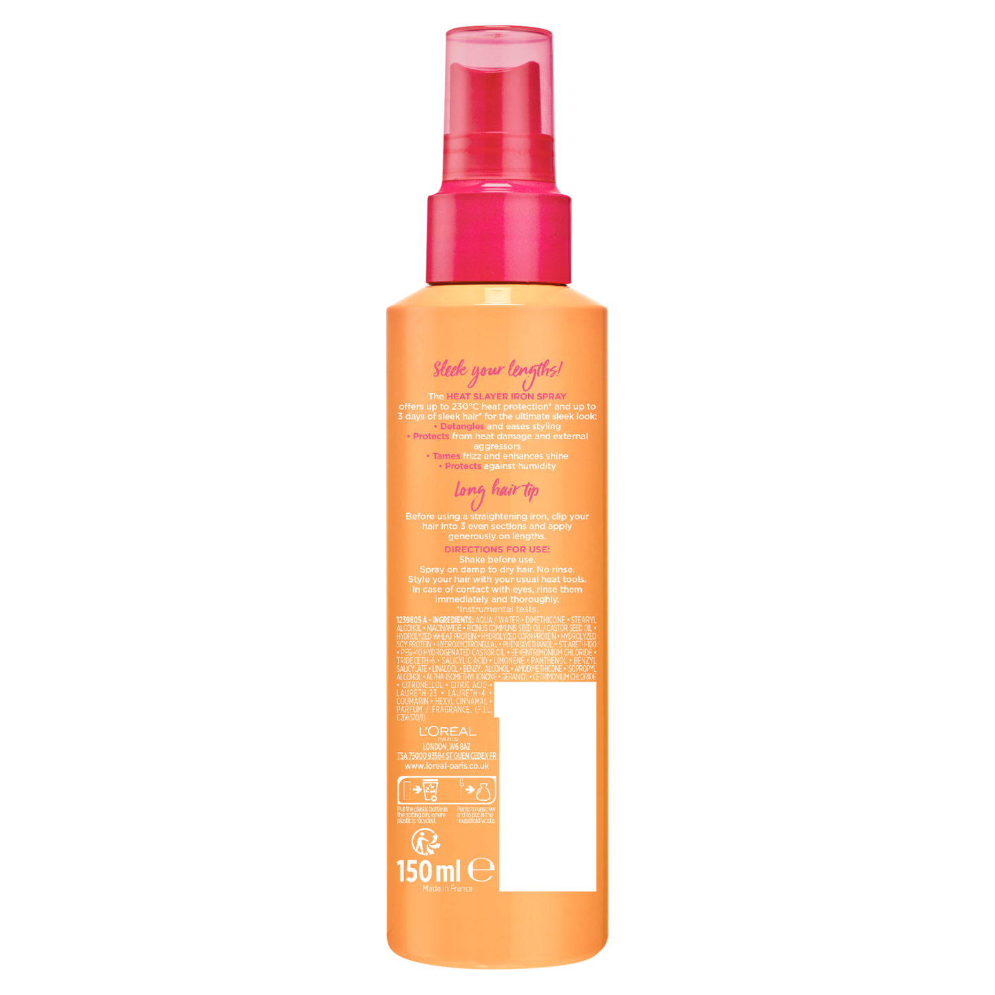 L'Oreal Elvive 150ml Dream Lengths Defeat Heat