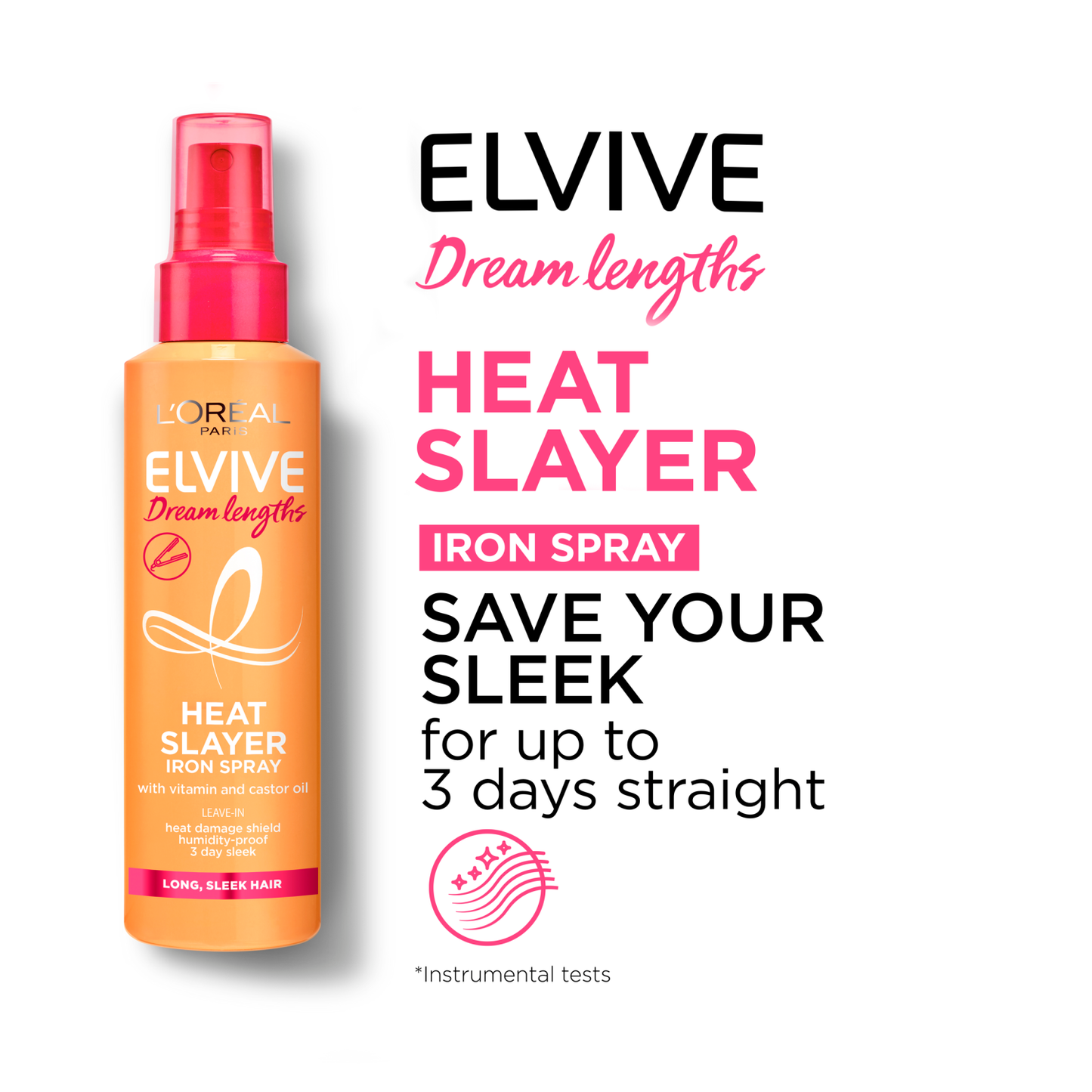 L'Oreal Elvive 150ml Dream Lengths Defeat Heat