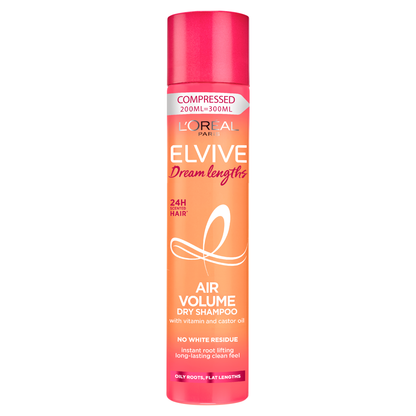 L'Oreal Elvive 200ml Dry Shampoo Dream Lengths (300ml compressed)