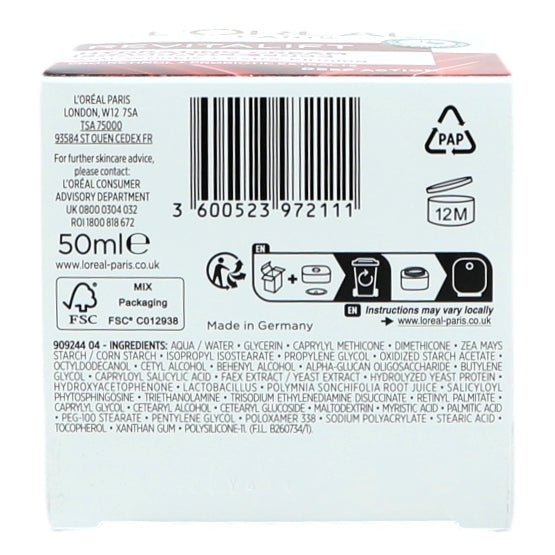 L'Oreal Revitalift Day Cream Fragrance Free 50ml