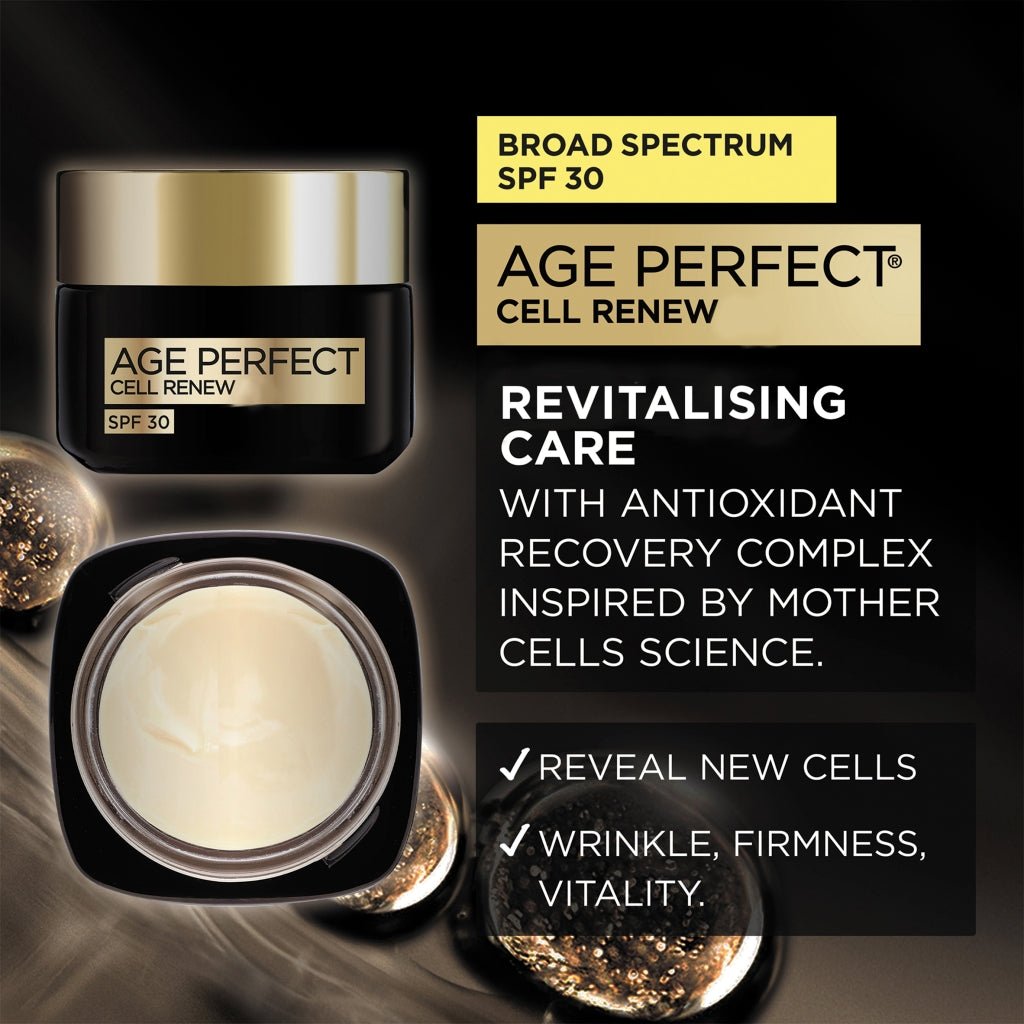 L'Oreal Age Perfect Cell Renew Day Cream SPF 30 50ml