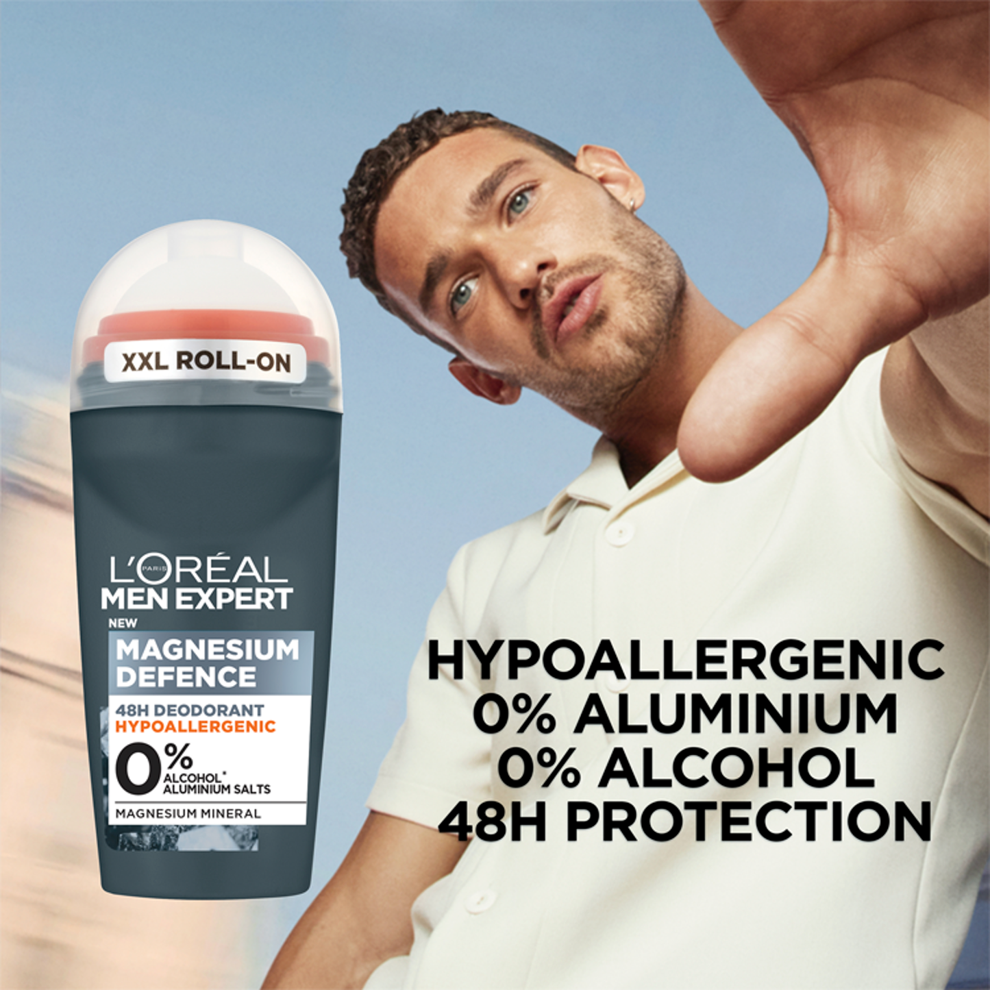 L'Oreal Men Expert Roll-On 50ml Magnesium Defence