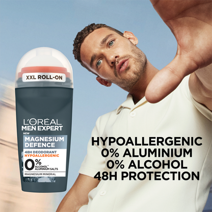 L'Oreal Men Expert Roll-On 50ml Magnesium Defence