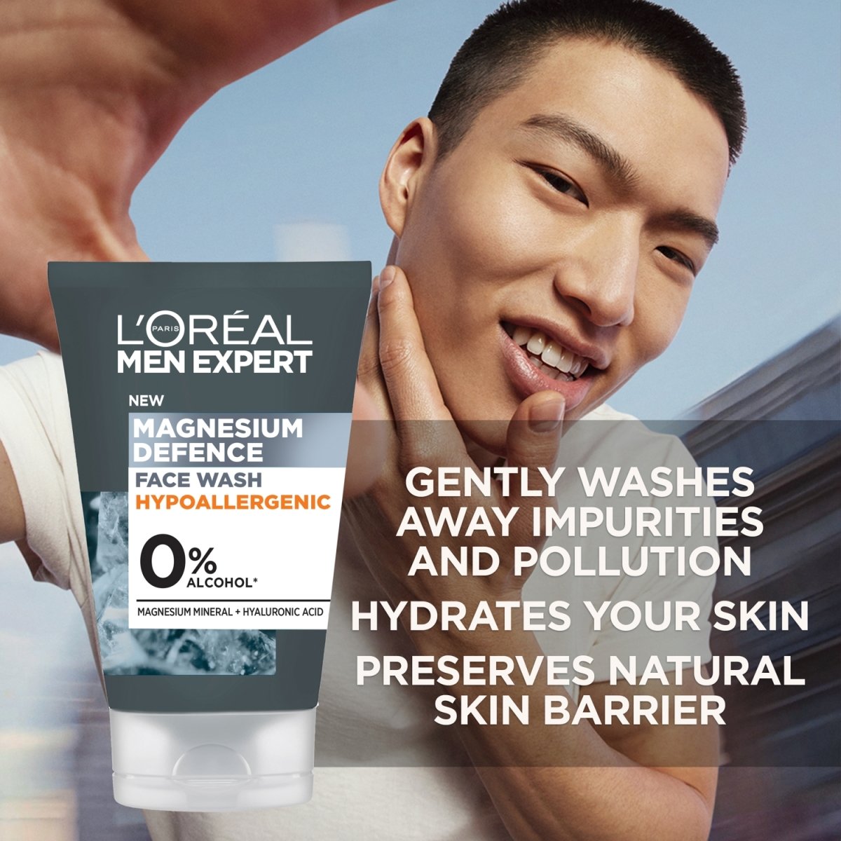 L'Oreal Men Expert Magnesium Defence Wash 100ml