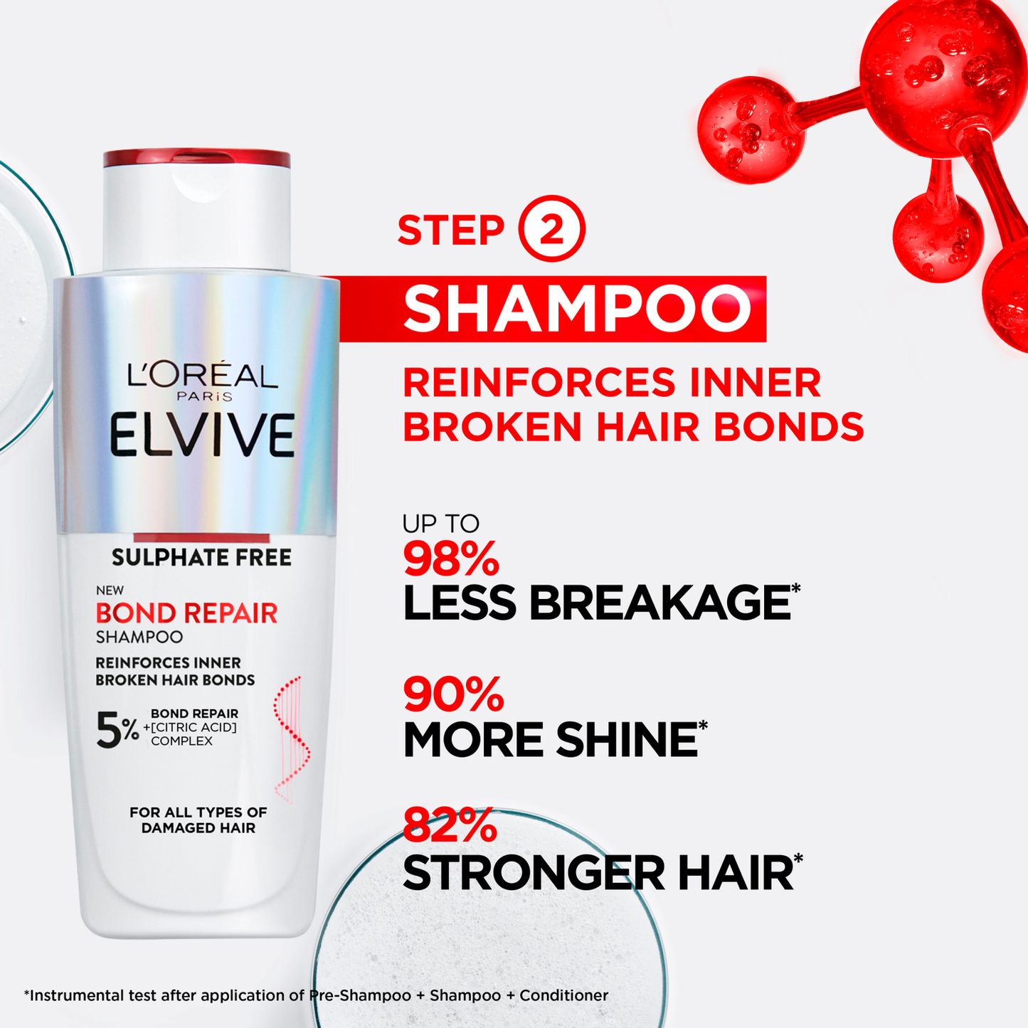 L'Oreal Elvive Bond Repair Shampoo 200Ml