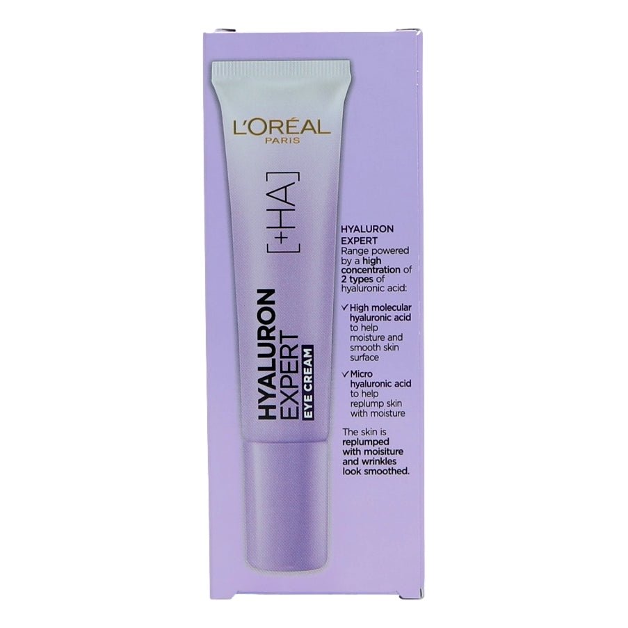 L'Oreal Hyaluron Expert Eye Cream 15ml - Intamarque - Wholesale 3600524077341