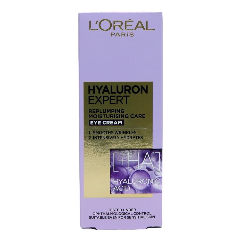 L'Oreal Hyaluron Expert Eye Cream 15ml - Intamarque - Wholesale 3600524077341