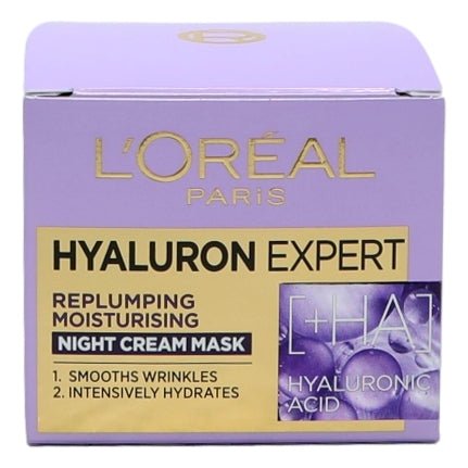 L'Oreal Hyaluron Expert Night Cream 50ml - Intamarque - Wholesale 3600524077426