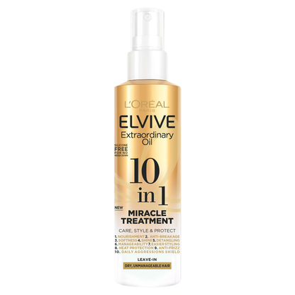 Buy L'Oreal Elvive Extraordinary Oil Manageability 10-In-1 Spray 150Ml online at Intamarque Wholesale – Trusted FMCG distributor