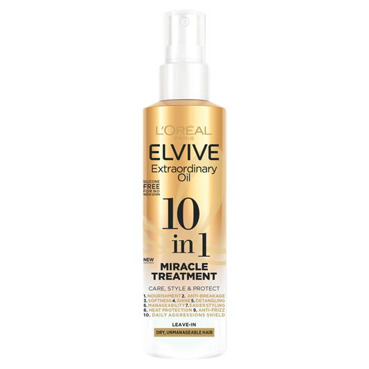 Buy L'Oreal Elvive Extraordinary Oil Manageability 10-In-1 Spray 150Ml online at Intamarque Wholesale – Trusted FMCG distributor