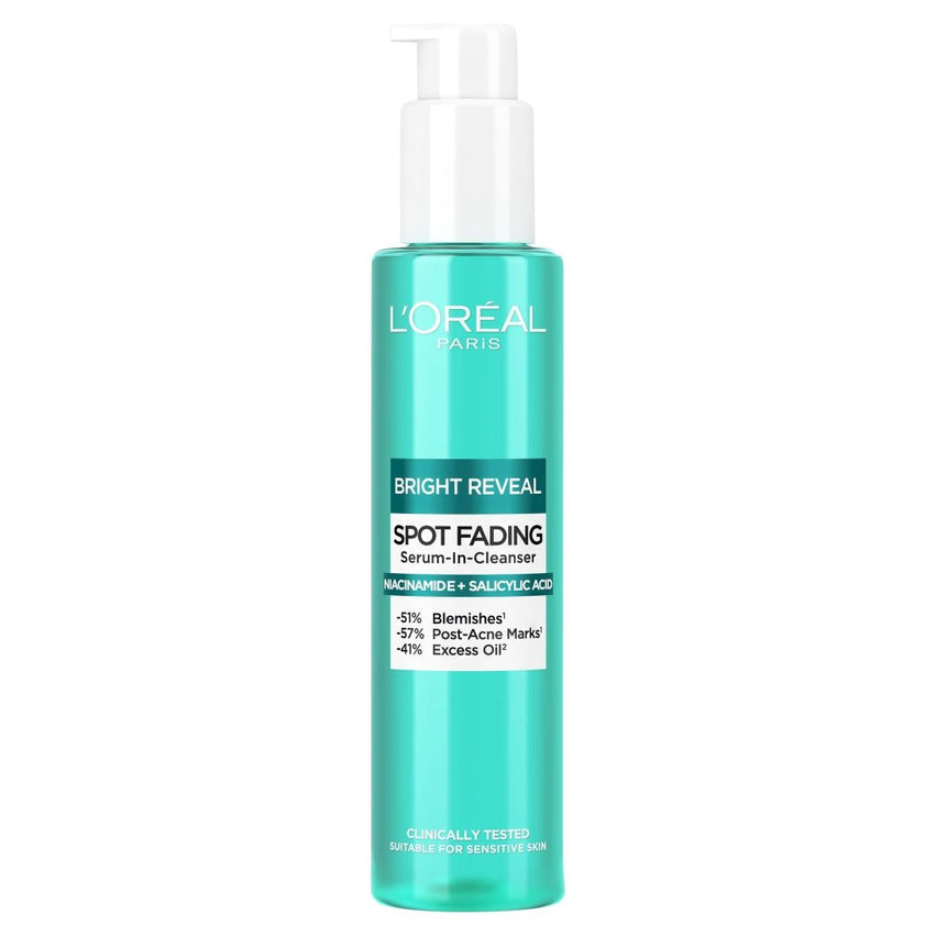 L'Oreal Bright Reveal Advanced Cleanser 150Ml New!