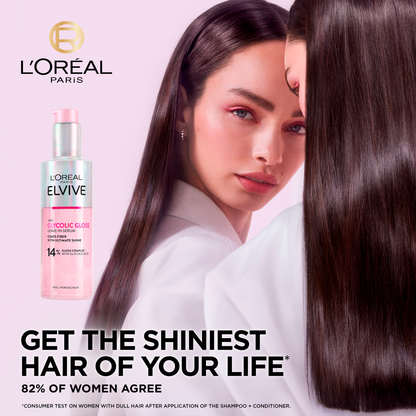 L'Oreal Elvive Glycolic Gloss Serum 150ml New!