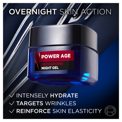 L'Oreal Men Expert Night Gel 50ml Power Age