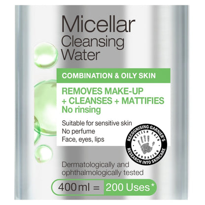 Garnier Micellar Cleansing Water Combi