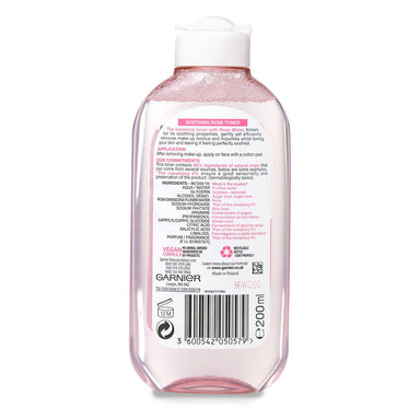 Garnier Naturals 200ml Rose Toner - Intamarque - Wholesale 3600542050579