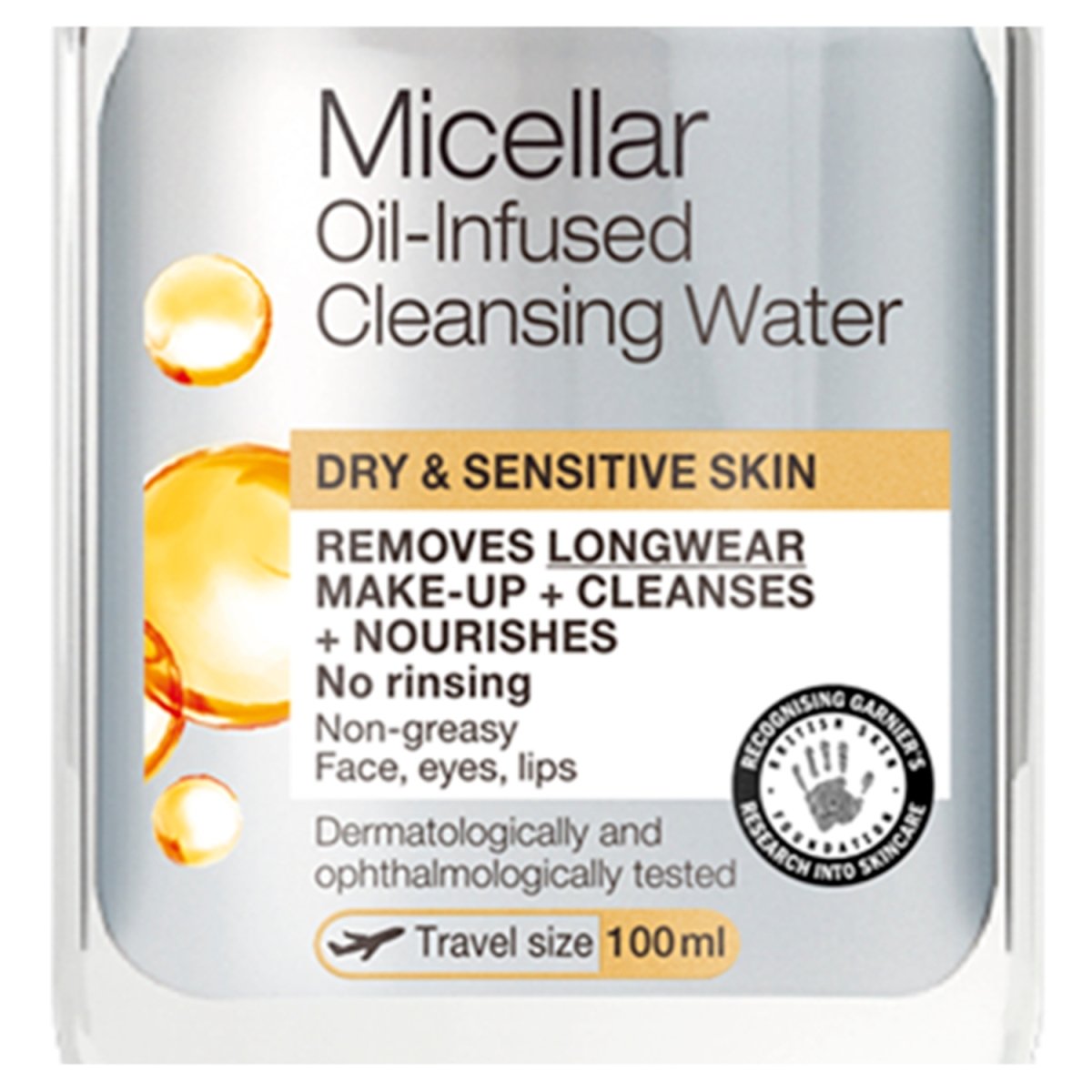 Garnier Micellar Cleansing Water 100ml Oil Infused