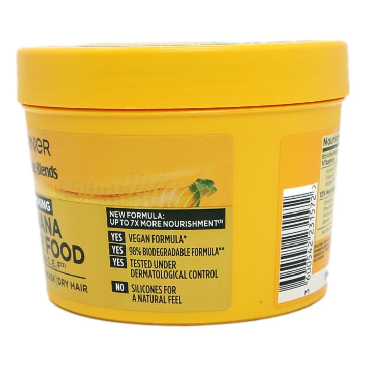 Garnier Ultimate Blends Hair Food Banana & Shea 3in1 Mask 400ml - Intamarque - Wholesale 3600542231572